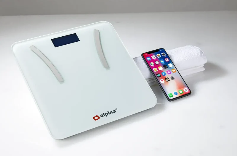 Smart Personenwaage mit App – Körperanalyse, bis 180 kg