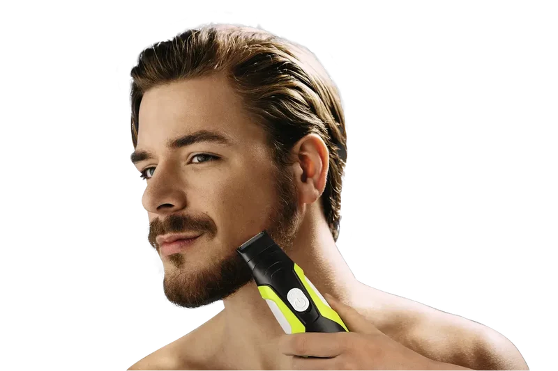 Akku Haarschneider & Barttrimmer Set – 9 Aufsätze, USB-Ladung
