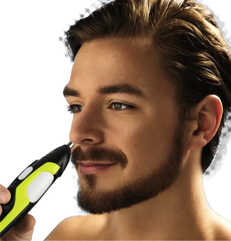Akku Haarschneider & Barttrimmer Set – 9 Aufsätze, USB-Ladung