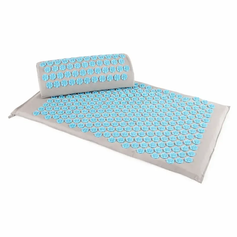 Akupressurmatte mit Nackenkissen – Entspannung & Massage zuhause