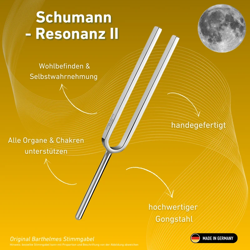 Stimmgabel Schumann- Resonanz II Wellness 256 HZ | Art.-Nr. 220071