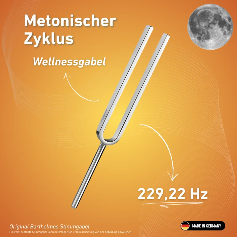 Metonischer Zyklus Wellness 229,22 Hz | Art.-Nr. KO 220061