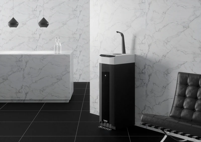 Habit Elegance E7 water tap - mains water cooler with EcoMode & Sensorbeam contactless control | 1 to 50 users (50 litres/hour)