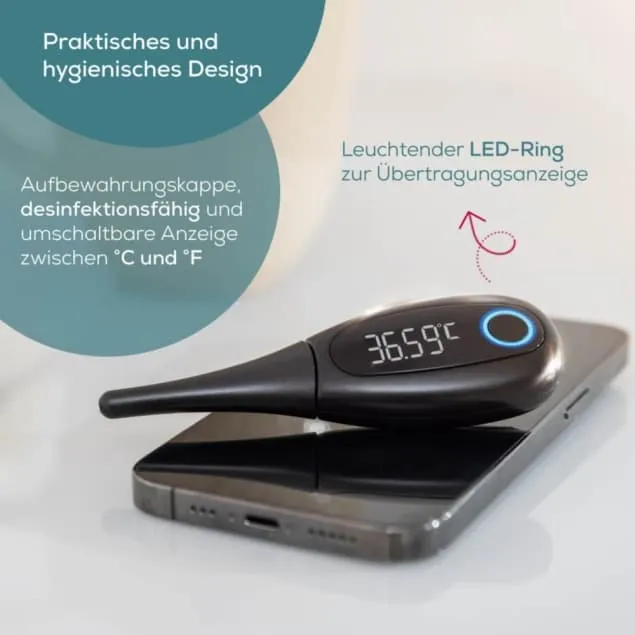 Digitales Basalthermometer mit App zur Zykluskontrolle