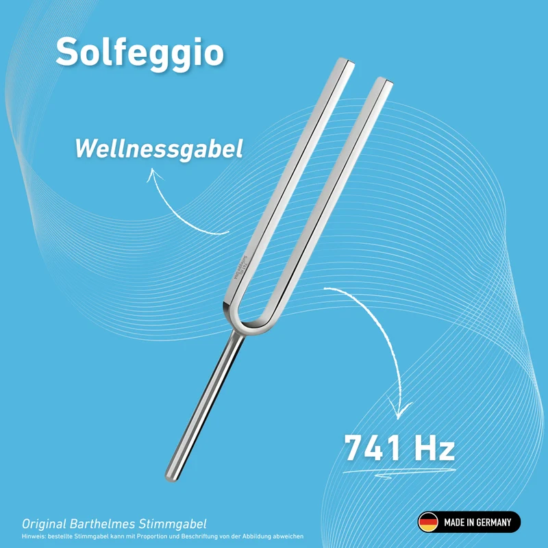 Stimmgabel Solfeggio Wellness 741 HZ | Art.-Nr. 220174
