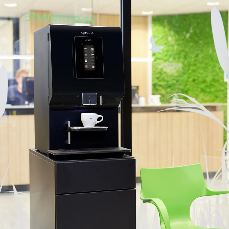 Animo OptiVend 32 Touch – Instant Coffee Machine for Businesses - Best Instant Coffee Machine - up to approx. 100 FTE