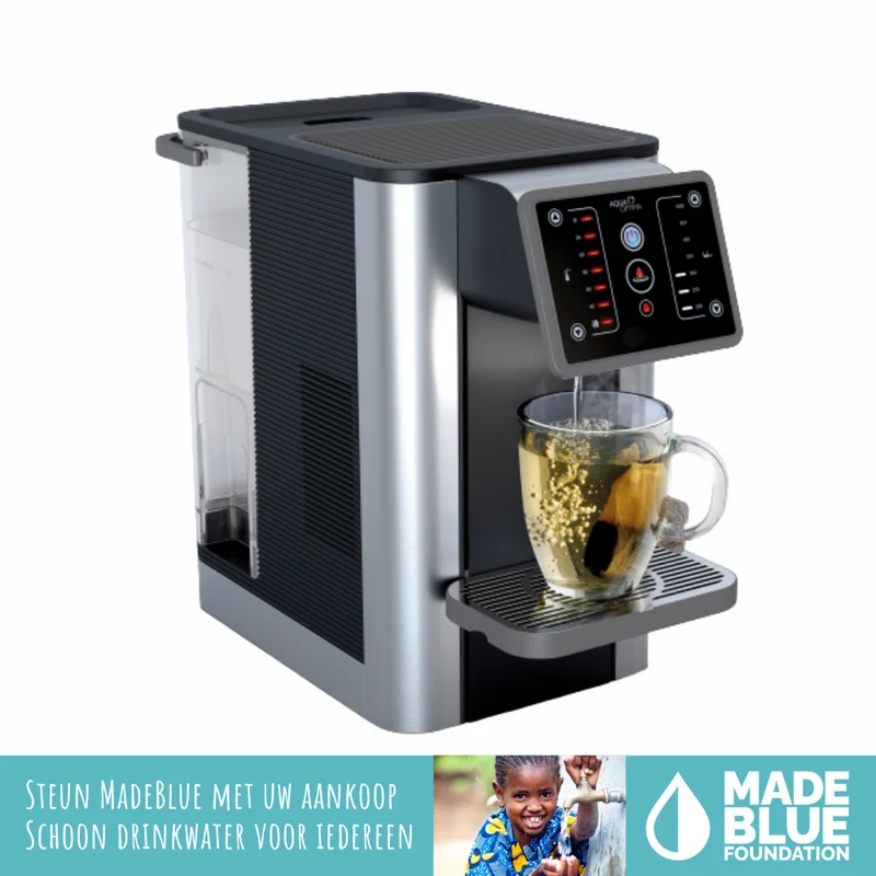 Aqua Optima Aurora 3-in-1 hot and cold water dispenser with filter - hot water dispenser, water cooler and water filter jug ​​in 1! | Cold, warm & boiling filtered water in 30 seconds