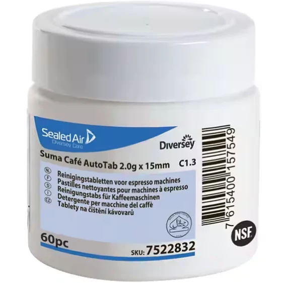 Diversey professional cleaning tablets for coffee machines