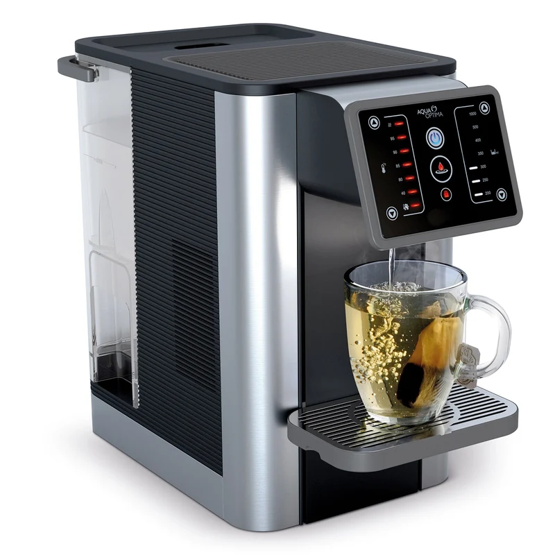 SECOND CHANCE Aqua Optima Aurora HOT ONLY: hot water dispenser with dosing system | filter removes impurities and microplastics and improves the taste | hot water tap