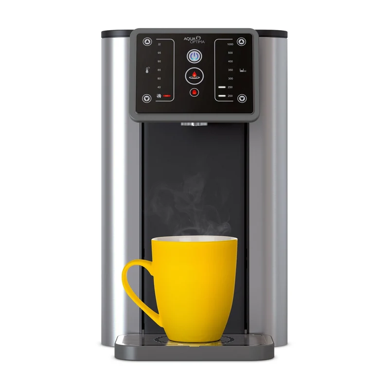 SECOND CHANCE Aqua Optima Aurora HOT ONLY: hot water dispenser with dosing system | filter removes impurities and microplastics and improves the taste | hot water tap