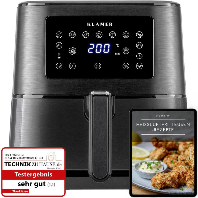 Heißluftfritteuse XL 5.5L