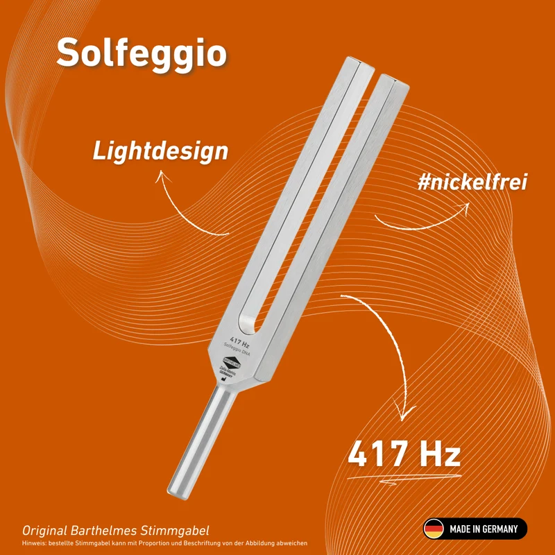 Barthelmes Stimmgabel Solfeggio Lightdesign 417 HZ | Art.-Nr. 230047
