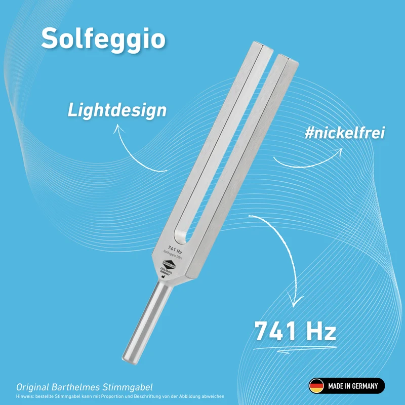 Stimmgabel Solfeggio Lightdesign 741 HZ | Art.-Nr. 0028