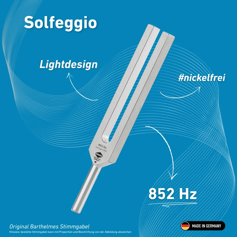 Stimmgabel Solfeggio Lightdesign 852 HZ | Art.-Nr. 230049