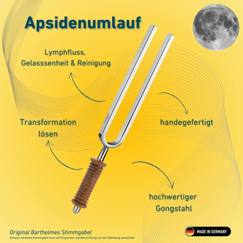 Apsidenumlauf Wellness mit Korkgriff 246,04 Hz | Art.-Nr. 220068
