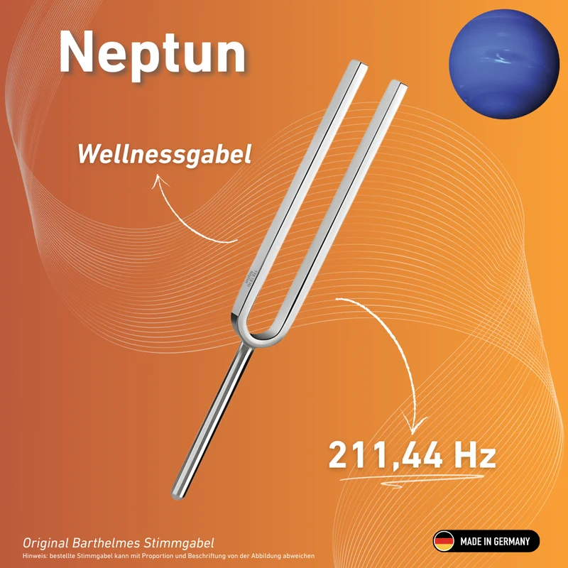 Stimmgabel Neptun Wellness 211,44 Hz | Art.-Nr. 220054