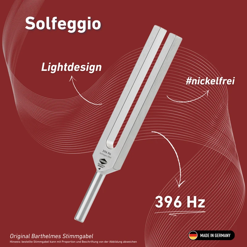 Barthelmes Stimmgabel Solfeggio Lightdesign 396 HZ | Art.-Nr. 230046