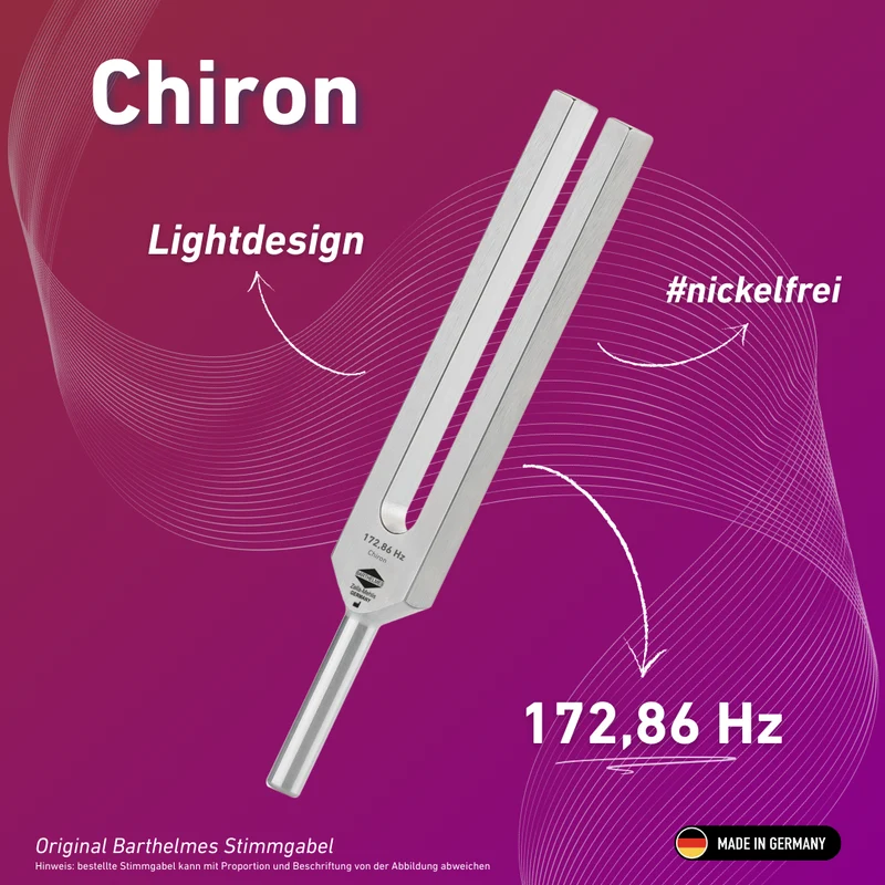 Stimmgabel Chiron Lightdesign 172,86 HZ | Art.-Nr. 230022