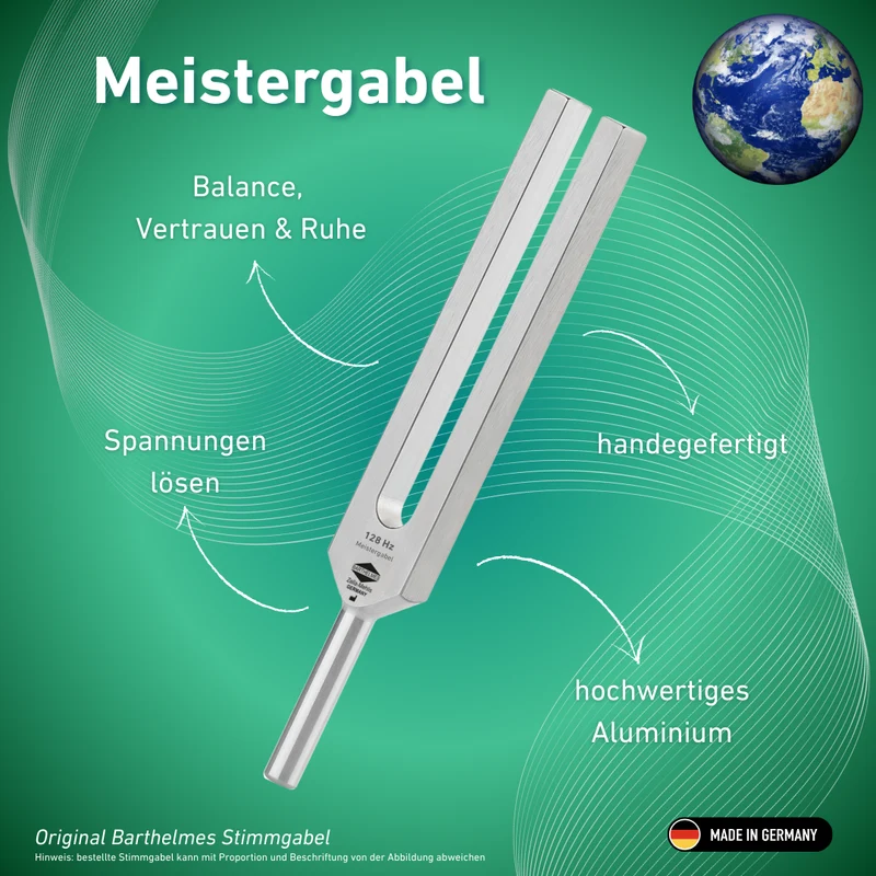 Stimmgabel Meistergabel Lightdesign 128 Hz | Art.-Nr. 230010