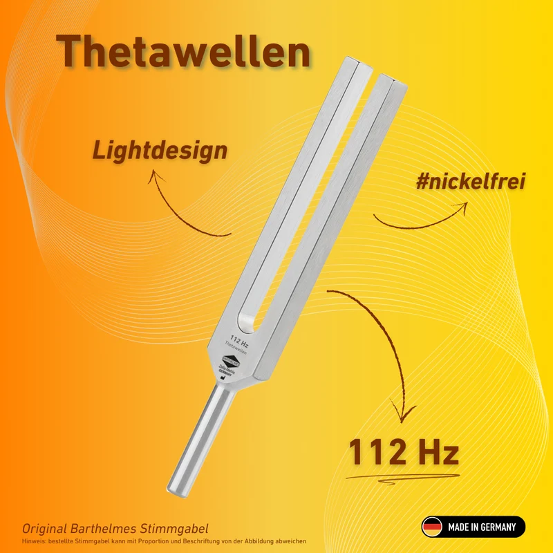 Stimmgabel Thetawellen Lightdesign 112 HZ | Art.-Nr. 230007