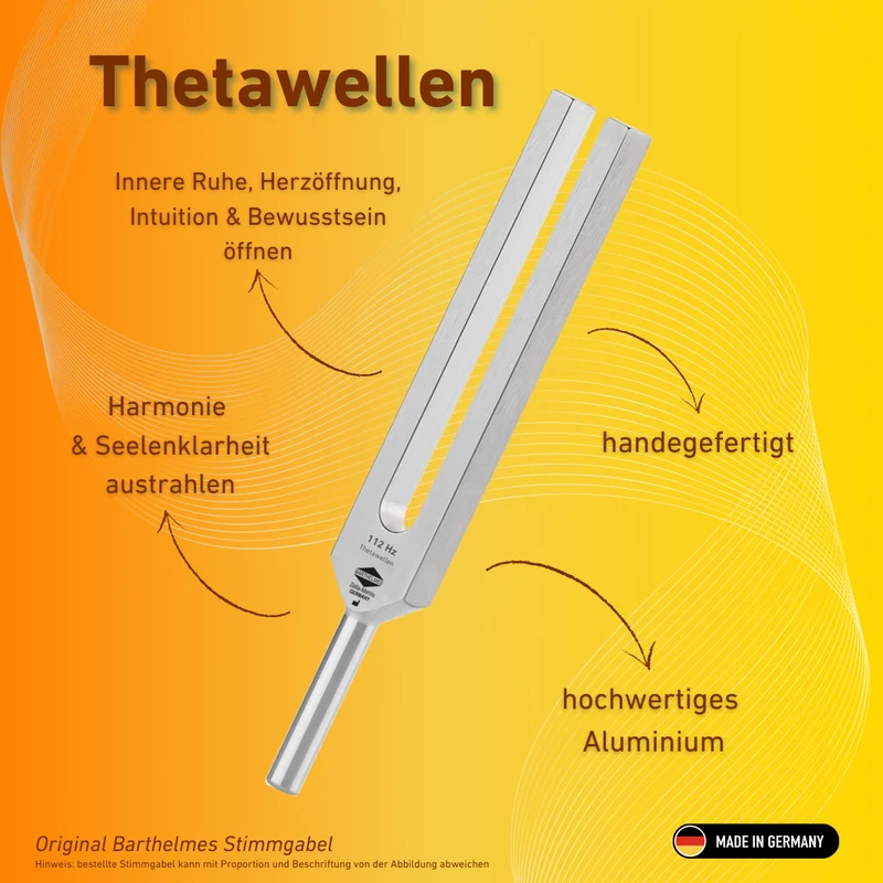 Stimmgabel Thetawellen Lightdesign 112 HZ | Art.-Nr. 230007