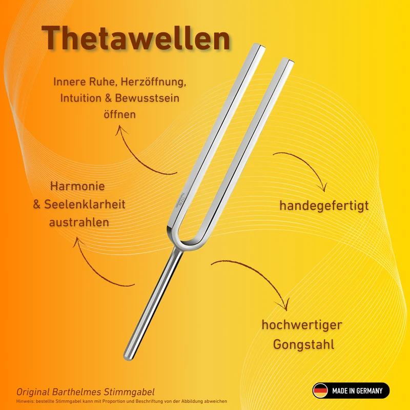 Stimmgabel Thetawellen Wellness 112 HZ | Art.-Nr. 220004