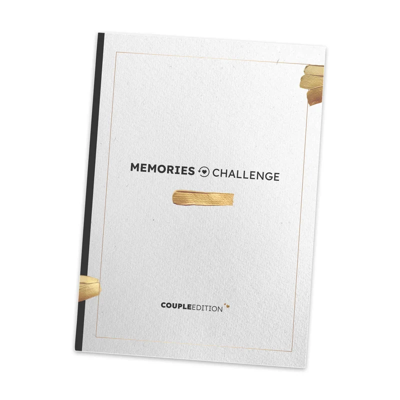 Memories Book für Paare / Challenge Buch mit über 100 verschiedenen Aufgaben / Erlebnis Fotobuch für garantierten Pärchen-Spaß / Couples Edition