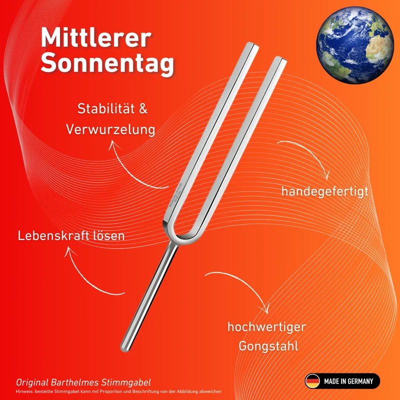 Mittlerer Sonnentag Wellness 194,18 Hz | Art.-Nr. 220046