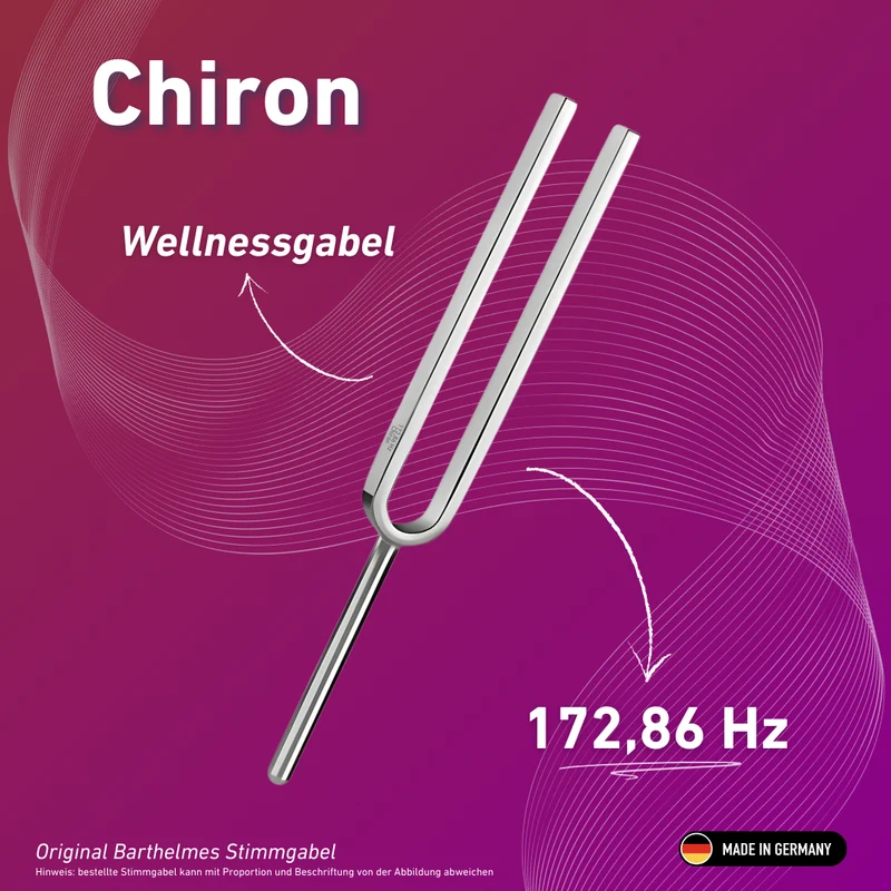 Stimmgabel Chiron Wellness 172,86 Hz | Art.-Nr. 220036