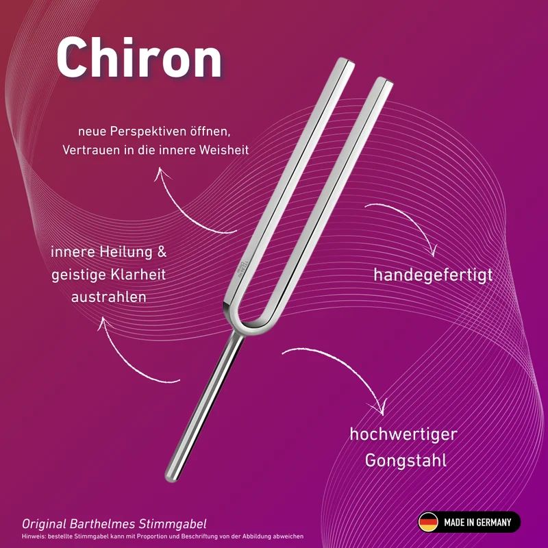 Stimmgabel Chiron Wellness 172,86 Hz | Art.-Nr. 220036