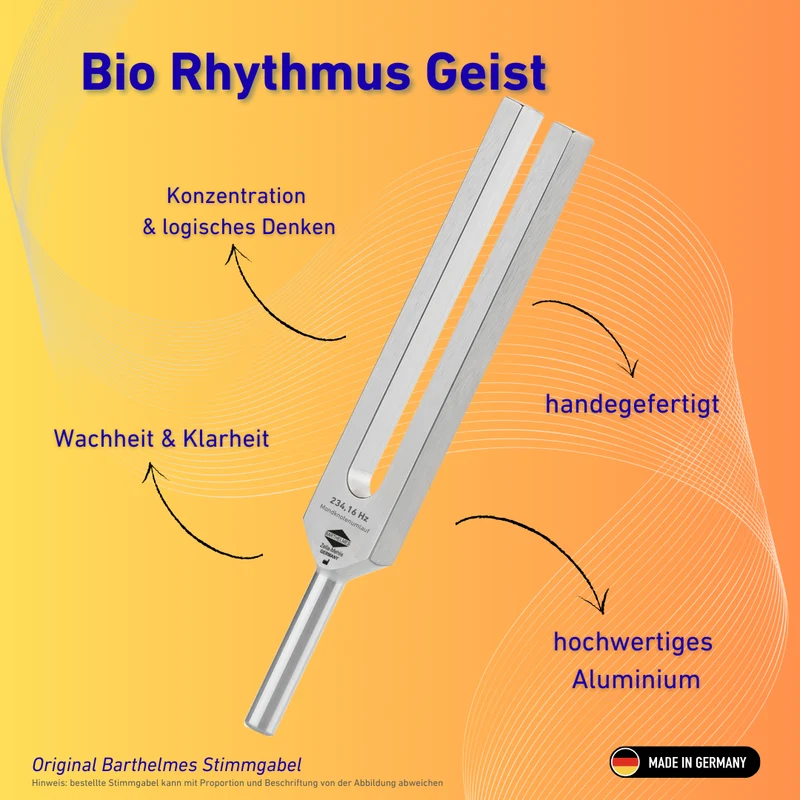 Stimmgabel Bio Rhythmus Geist Lightdesign 188,29 Hz | Art.-Nr. 230026