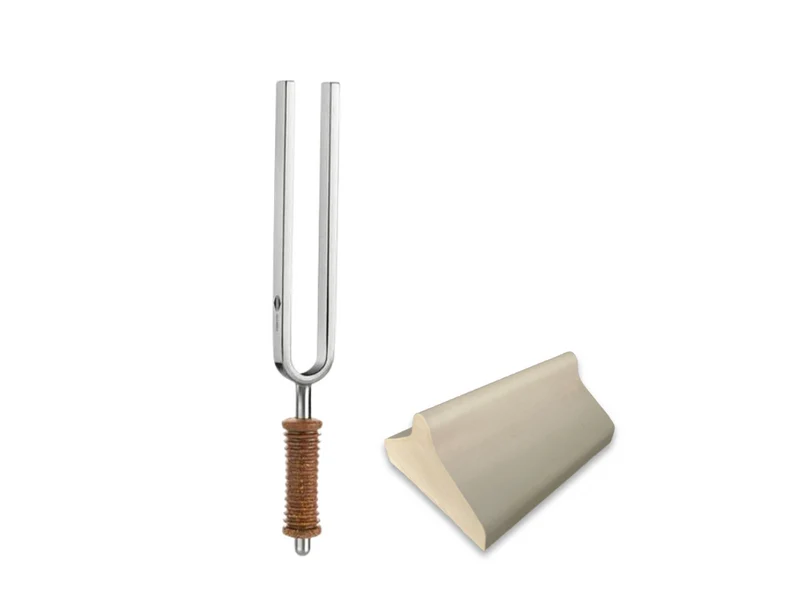 Stimmgabel Kulminationsperiode Wellness mit Korkgriff 187,61 Hz