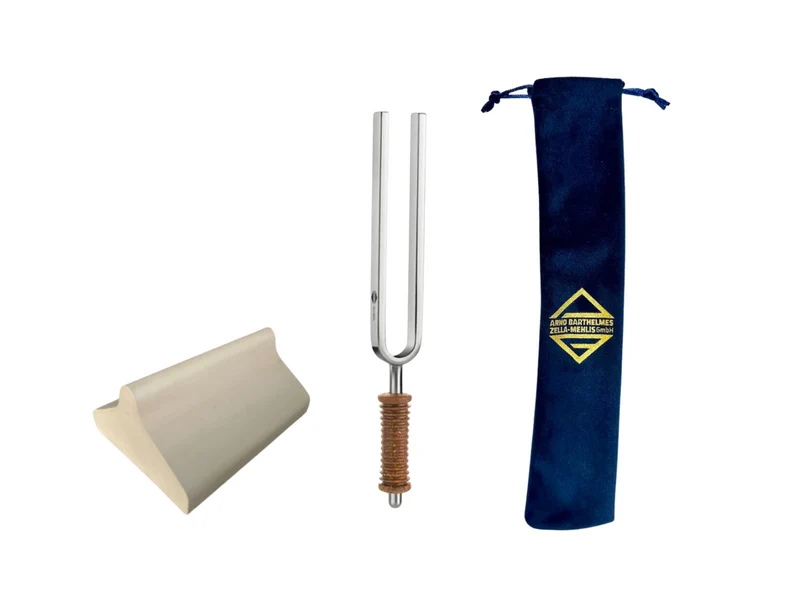 Stimmgabel Kulminationsperiode Wellness mit Korkgriff 187,61 Hz