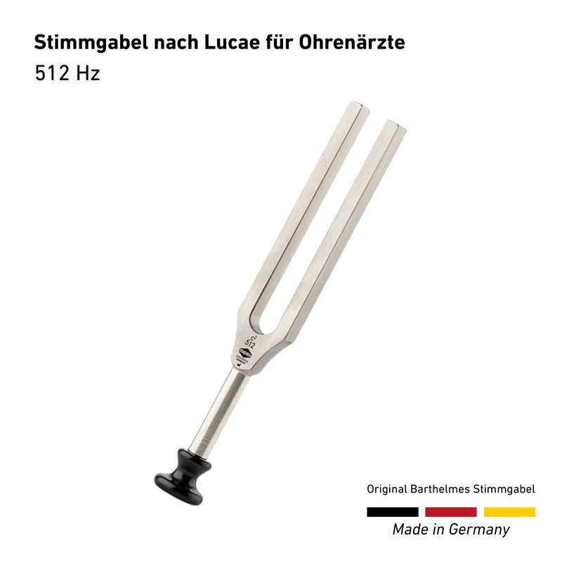 512HZ Stimmgabel nach Lucae für Ohrenärzte | Art.-Nr. 110027