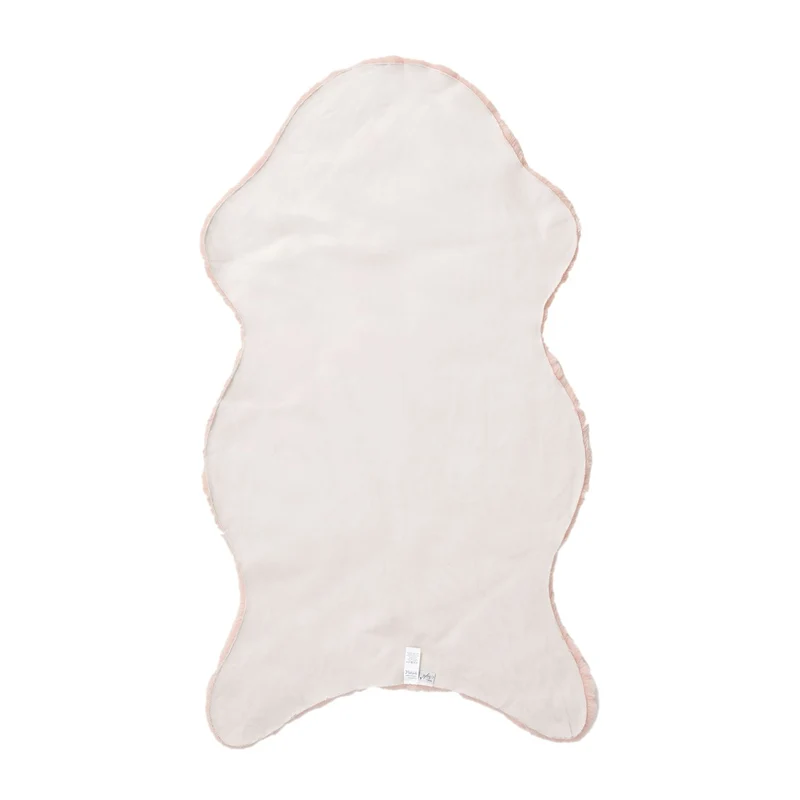 Luxury Edition: Supersoft Kunstfell Teppich, 60x90 cm, 1200 GSM, Rosa