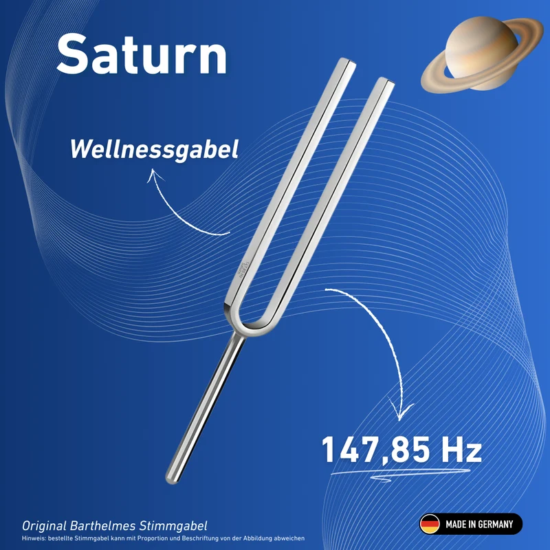 Stimmgabel Saturn Wellness 147,85 Hz | Art.-Nr. 220022