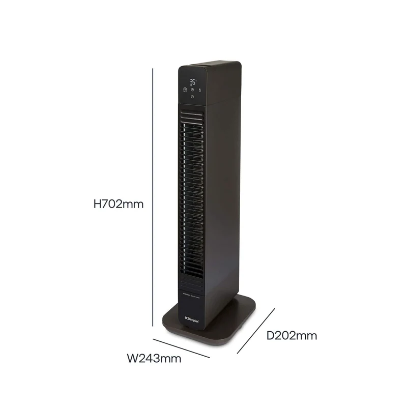 Dimplex ThermaFlex 2-in-1 Baseboard and Tower Fan Heater 2200 Watts