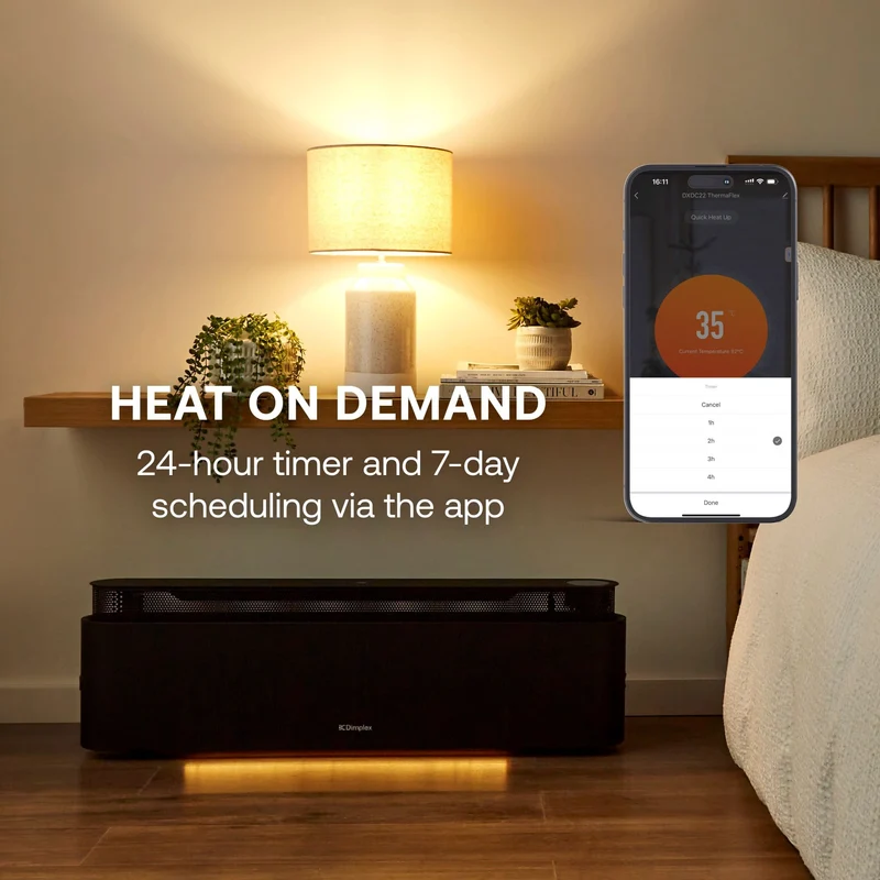 Dimplex ThermaIQ Smart Baseboard Convector Heater 2200 Watts