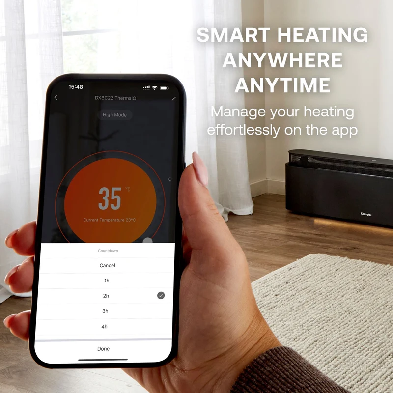 Dimplex ThermaIQ Smart Baseboard Convector Heater 2200 Watts