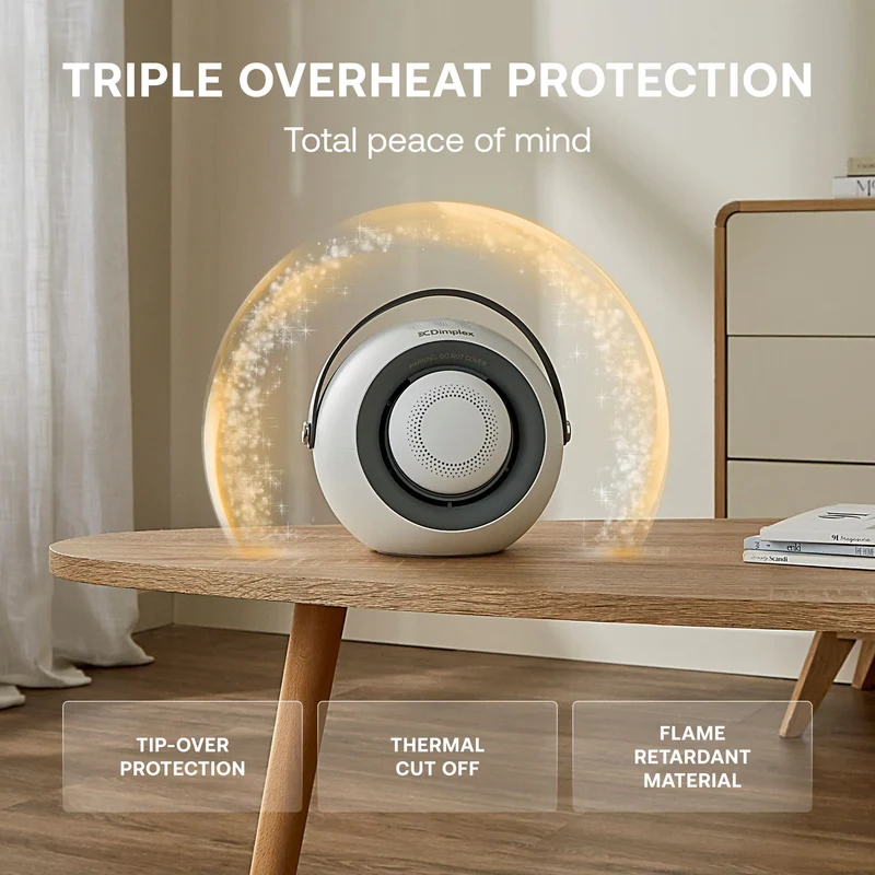 Dimplex Desk Friend PTC Ceramic Fan Heater 400 Watts