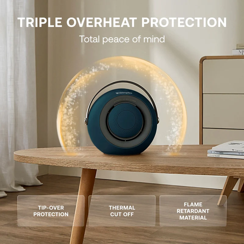 Dimplex Desk Friend PTC Ceramic Fan Heater 400 Watts