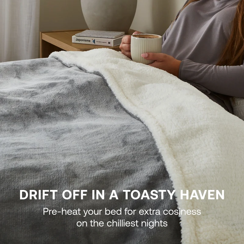 Dimplex Super Cosy Sherpa Heated Throw