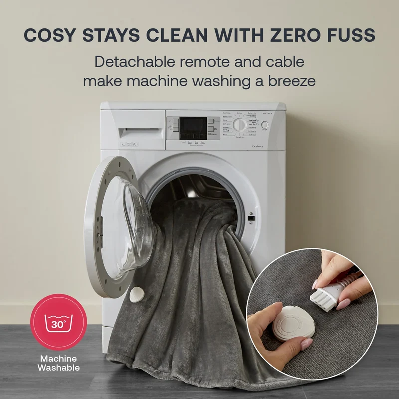 Dimplex Super Cosy Washable Heated Throw