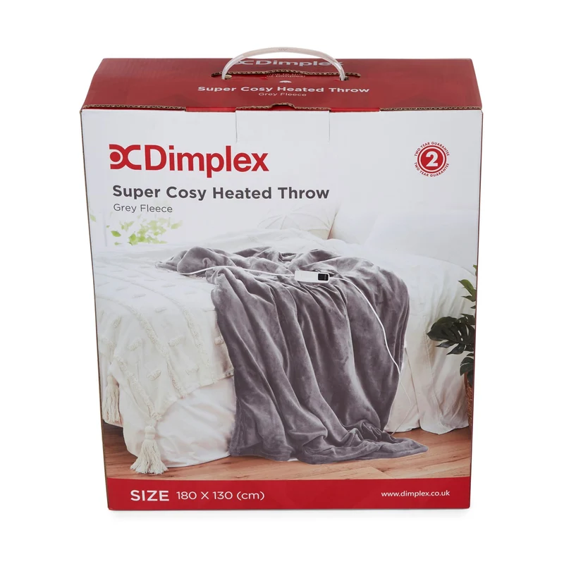 Dimplex Super Cosy Washable Heated Throw