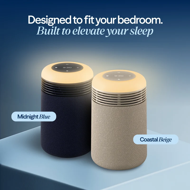 Blueair Mini Restful™ Sunrise Clock Air Purifier With HEPASilent™ Technology