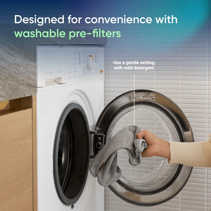 Blueair Blue Signature™ Large Dark Air Purifier With HEPASilent™ Technology