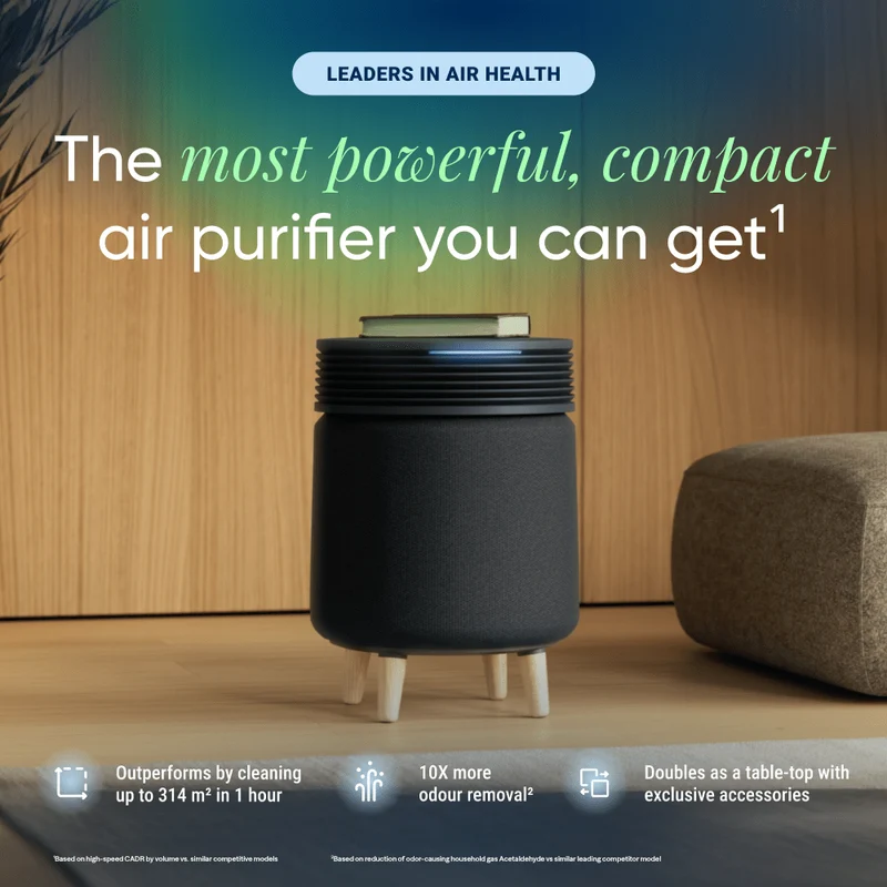Blueair Blue Signature™ Large Dark Air Purifier With HEPASilent™ Technology