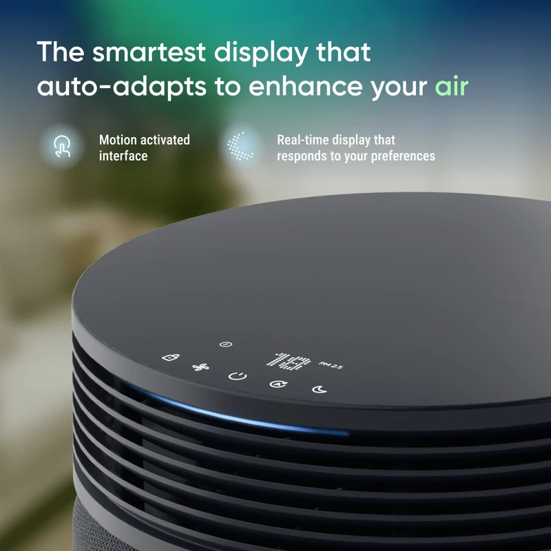 Blueair Blue Signature™ Large Dark Air Purifier With HEPASilent™ Technology