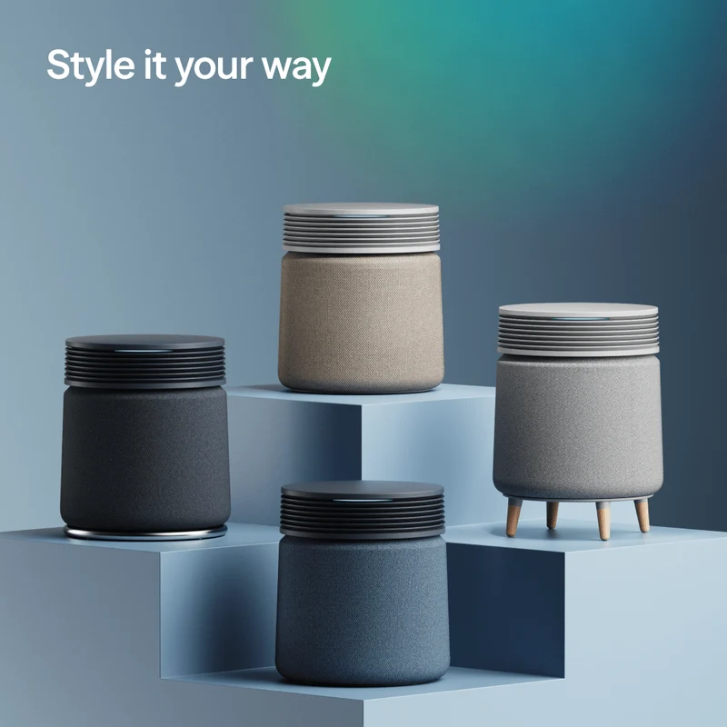 Blueair Blue Signature™ Large Dark Air Purifier With HEPASilent™ Technology