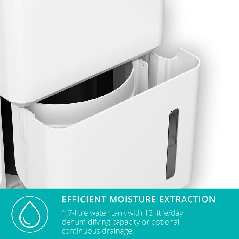 Duux Bora Smart Air Dehumidifier Refrigerant With Laundry Mode 12L/Day